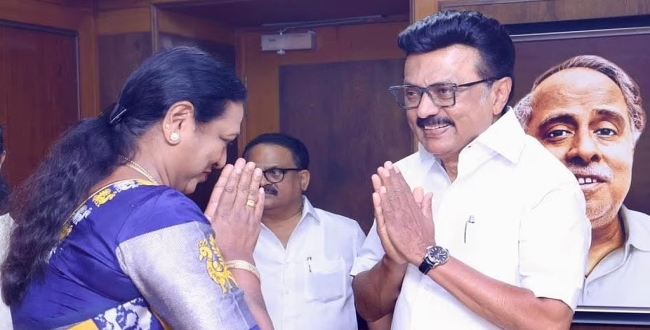 
	கலைஞர் மேல் மாறாத அன்பு கொண்டவர் தலைவர் 'கேப்டன்' - கூட்டணி குறித்து முதல்வர் ஸ்டாலின் சொன்ன செய்தி! - Seithipunal
