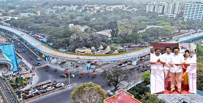 
	மத்திய கைலாஷ் ‘எல்’ வடிவ மேம்பாலம்: சென்னை வாசிகளுக்கு ஒரு ‘சிக்னல்’ இல்லா பயணம்! - Seithipunal
