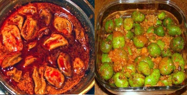 maavadu, mango pickle, pickle, mango,