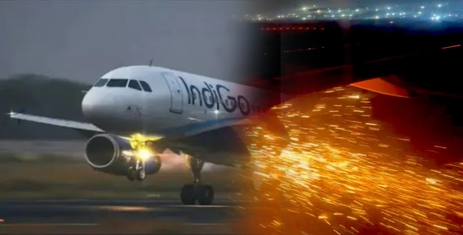 
	இண்டிகோ விமானத்தில் தீ பொறி கிளம்பியதால் அவசரமாக தரையிறக்கம்!  - Seithipunal
