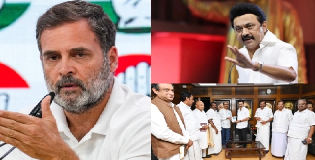 
	கொஞ்சம் யோசிச்சு சொல்லுங்க..விஜய் இருக்காரு.. அமைச்சரவை பங்கும் கேட்டு திமுக மீது காங்கிரஸ் அழுத்தம்..ஸ்டன் ஆன ஸ்டாலின்! - Seithipunal
