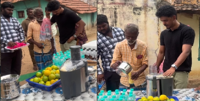 
	முதியவரின் கடையை அடித்து நொறுக்கிய காவல்துறை! முதிய தம்பதிக்கு ஜூஸ் கடை அமைத்து உதவிய KPY பாலா!  - Seithipunal
