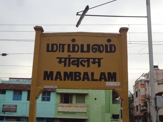 Mambalam, Mambalam railway station,
