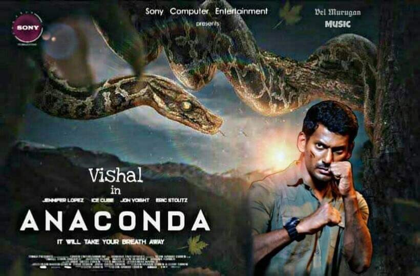 anaconda, vishal, sree reddy, 