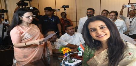 Actress Koel Mallick Joins BJP Files Rajya Sabha Nomination from West Bengal