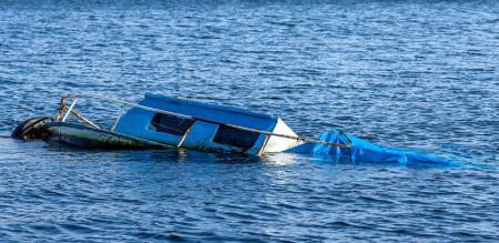 A terrible boat accident near the indian ocean tragedy 24 people drowned in the sea