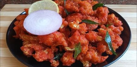 cauliflower chilli fry recipe