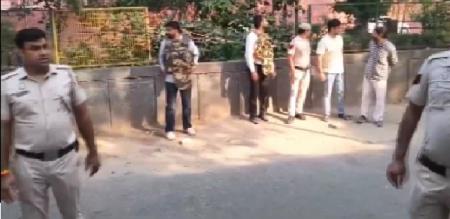 A 17 year old girl was gang raped by three men while talking to a male friend in a park in Delhi