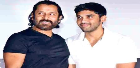 Like father like son Proud father Dhuruv Vikrams bison training video