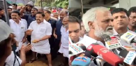 What right do you have talk about relief Minister Sekarbabu slams Edappadi Palaniswami