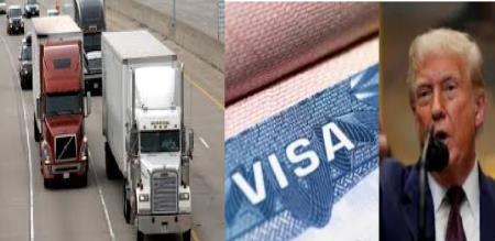 US Heavy driver visa cancel 