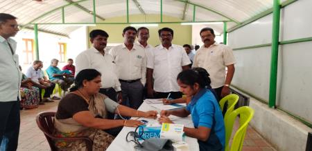 NLC OBC Employees Welfare Association conducted a medical campA lot of people benefited