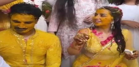 Aathi Nikki galrani marriage dance Video viral