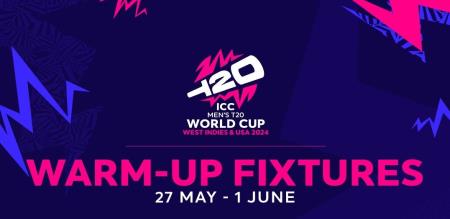Warm up matche fixtures for t20 World Cup 2024