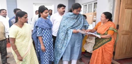 The district collector reviewed the Stalin project works with you