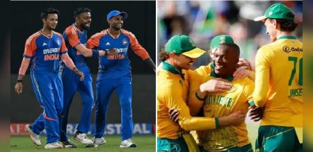 India is struggling badly in the India vs South Africa 2nd T20I