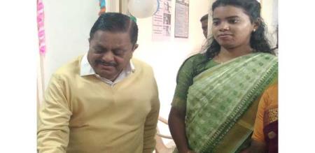 The government has inaugurated the urban welfare center with a lamp lighting ceremony