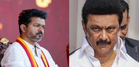 DMK MK Stalin TVK Vijay 