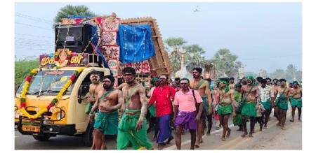 Thaipoosam Festival.. Lakhs of devotees embark on padayatra to Tiruchendur temple