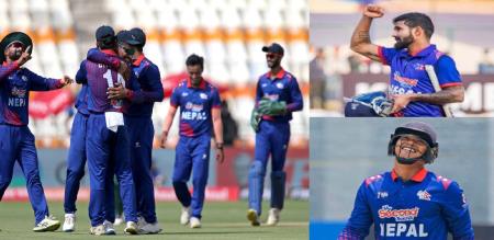 Asian Games T20 cricket nepal vs mongolia match result 