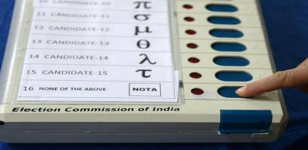 NOTA candidates shoud not allowed to contest in bye-election 
