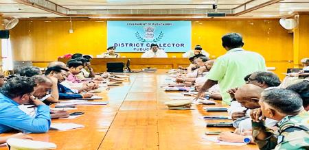 Prepare for the northeast monsoon Officials meeting under the leadership of the district collector
