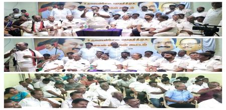 DMK 20 constituencies Alliance parties 10 constituencies Opposition leader Ra Siva confirmed