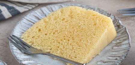 Steamed Sponge Cake  Ma Lai Gao recipe