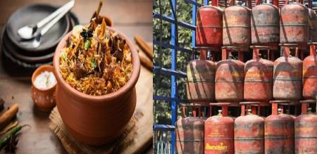 A restaurant has announced a sensational offer a free plate of Biryani every day in exchange for a commercial gas cylinder