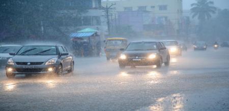 Heavy rain in 6 districts in Tamil Nadu on July 2nd