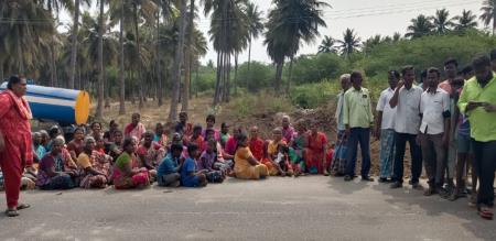  Dont have a bus shelter near TASMAC Public Protest