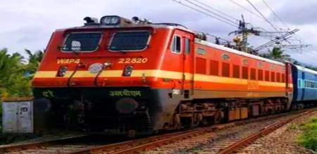 Change of train service passing through Trichy