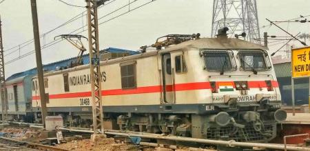 The fast train stopping at Kadambur railway station South Railway announcement