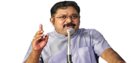 TTV Dhinakaran election campaign support AIADMK candidates Rangasamy interview