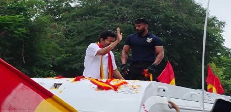 In politics duty dignity control and self discipline should also be 100 percent uncompromising Tvk Vijay