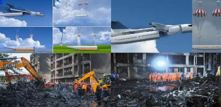 If you have this technology you can easily survive a plane crash Detachable airplane cabins are a quality plan