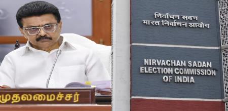 DMK not letting go of the Election Commission Stalin keeps asking questions after questions What are the 7 questions