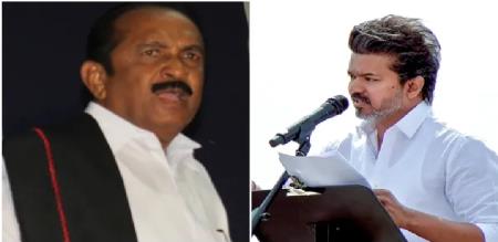 Newcomers to politics cannot defeat DMK Vaiko indirectly criticizes Vijay