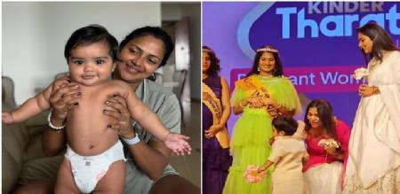 Amala Paul son wowed everyone by giving flowers on stage Amala Paul resilience