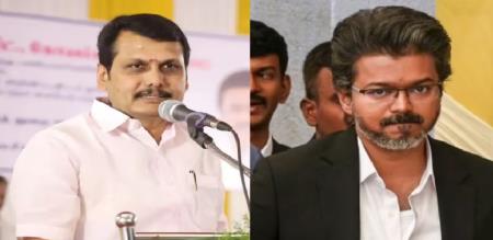 Chief Minister Vijay visits Karur Vijay plans to have Senthil Balaji imprisoned Moves are being made rapidly DMK bigwigs set to land in trouble