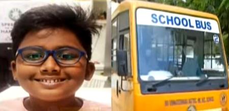 chennai vengadeshvara private school bus accident 