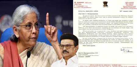 Paddy Incentive War Nirmala Sitharaman Releases Official Letter to Counter TN Government’s Claims